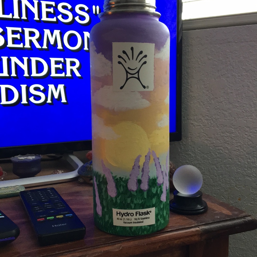 Painted hydro flask